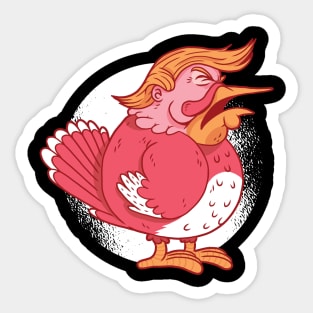 Donald Trump Thanksgiving Turkey Comedy Sticker